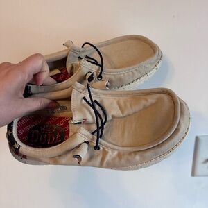 Hey Dude Beige Casual Moccasins